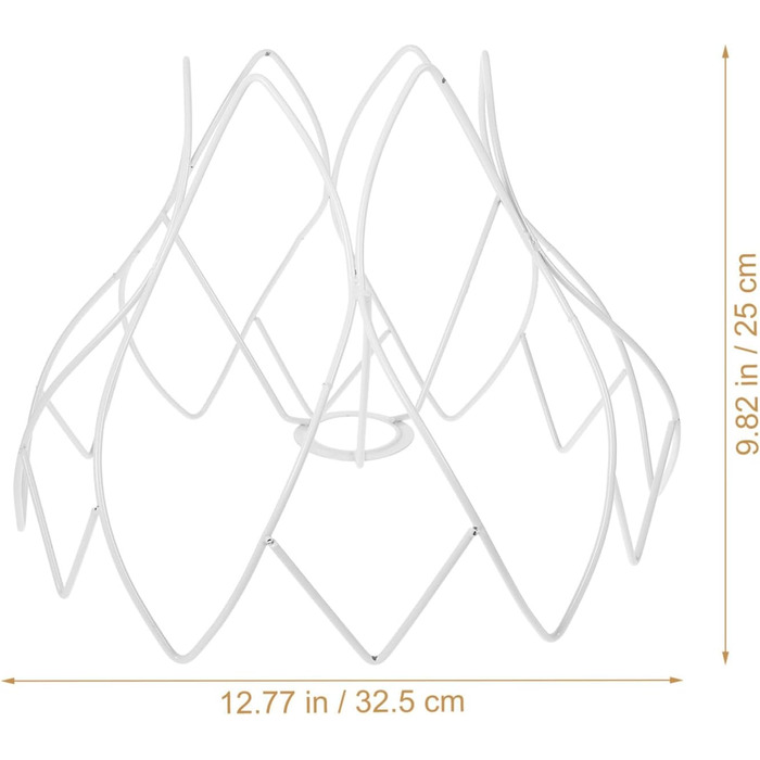 Підвісний світильник Абажур Рамка Порожнє кільце Рамка Металева дротяна рама Підвісний абажур Абажур Заміна заліза своїми руками Заміна абажура Настінний світильник Настільна лампа Торшер