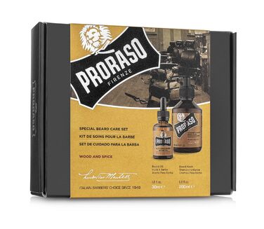 Набір Proraso Duo, дерево та спеції, 2 предмети