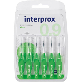 Щітки Interprox Interdental Brushes зелені мікро 6 шт. , 3 упаковки (3 шт. 6 шт. )