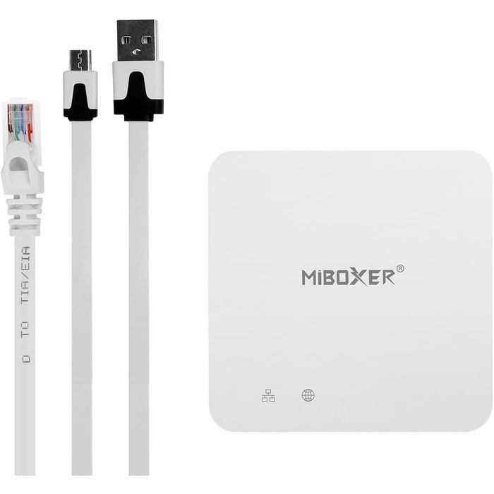 Диммер Milight Miboxer Zigbee3.0, одноколірний контролер світлодіодної стрічки, 12 В/24 В, сумісний із додатком/голосовим керуванням Zigbee Storeo Echo (Zb-box2)