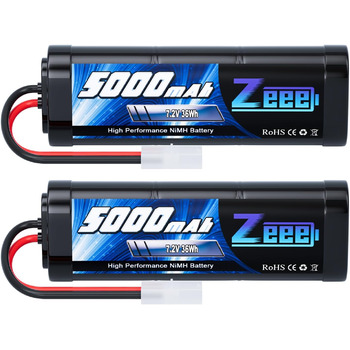 Акумулятор 7,2V 5000mAh RC Автомобіль RC Вантажівка HPI Losi Kyosho Хобі для RC Автомобілі Літак Вертоліт Човен (2 Пакети)