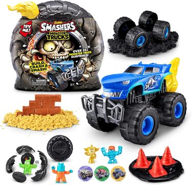 Від ZURU, Shark Speedster, для хлопчиків, з 25 сюрпризами, Monster Truck Surprise для колекціонування (Shark Speedster)