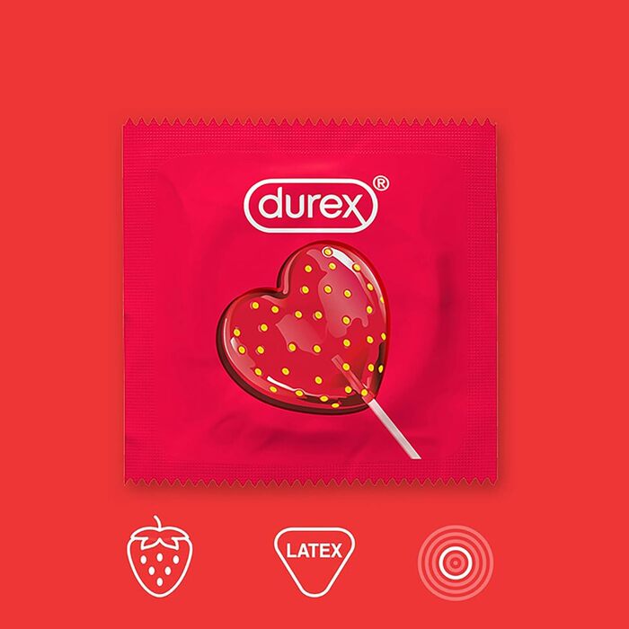 Презервативи Durex Fun Explosion, гумові різні різновиди для захоплюючого різноманіття - Контрацепція, яка приносить задоволення 40 упаковок (1 x 40 шт. ), чорні