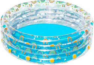 Дитячий басейн Bestway Rainbow Splash Ø 150 x 53 см