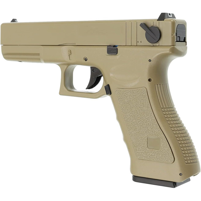 Дж кал. 6мм в комплекті з патчем OpTacs, 18 Softair Airsoft Pistol CM030 AEP TAN 0,5