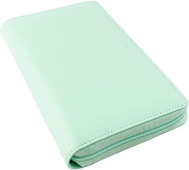 Органайзер на блискавці Filofax Saffiano Personal Compact 2022, Neo Mint Single