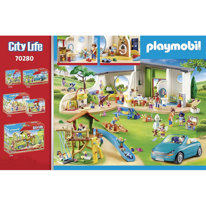 Дитячий садок PLAYMOBIL City Life 70280 Веселка, від 4 років