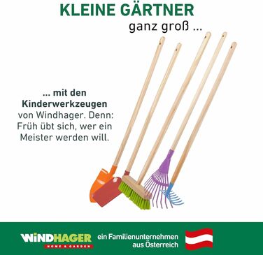 Набір дитячих інструментів Windhager 5 предметів, садові інструменти дитячі, дитячі іграшки для саду, садові інструменти дитячі, набір садових інструментів, 93351 різнокольоровий