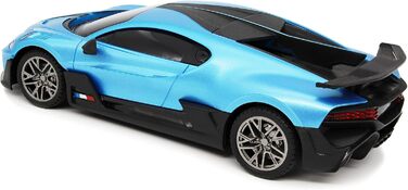 Машинка на радіокеруванні CMJ RC CARS Bugatti Divo Blue 124, офіційно ліцензована, робочі фари в масштабі 124, 2.4 ГГц