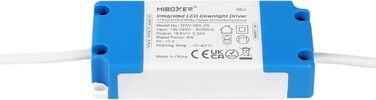 Диммер Milight Miboxer Zigbee3.0, одноколірний контролер світлодіодної стрічки, 12 В/24 В, сумісний із додатком Zigbee Storeo Echo / голосовим керуванням, (Dw2-06a-zb)