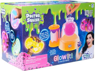 Доктор Сквош Glow It від Squishy Maker Station Glow It