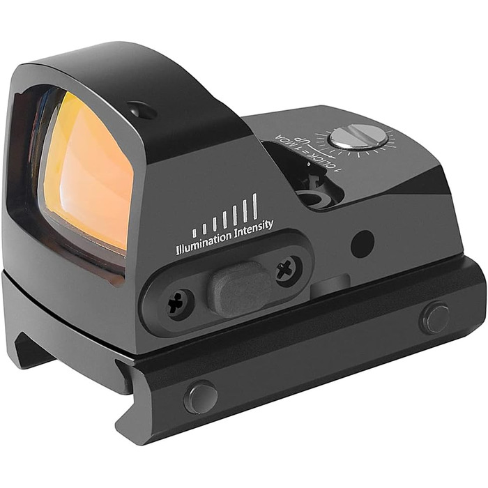 Приціл Paike Red Dot Sight з відкритою оптикою, 3,5 МОА, приціл з червоною крапкою та кріпленням 20 мм