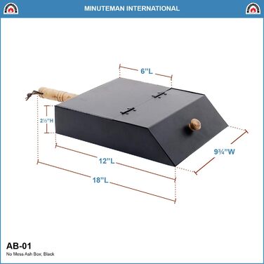 Попільничка Minuteman International ab-01 без захаращення