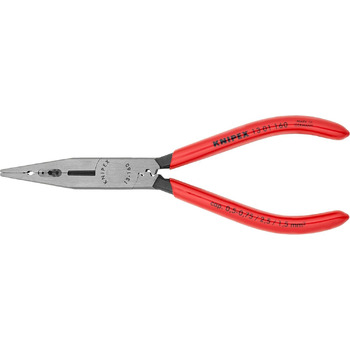 Плоскогубці Knipex чорні атраментовані, з пластиковим покриттям 160 мм 13 01 160 Рукоятки з ПВХ