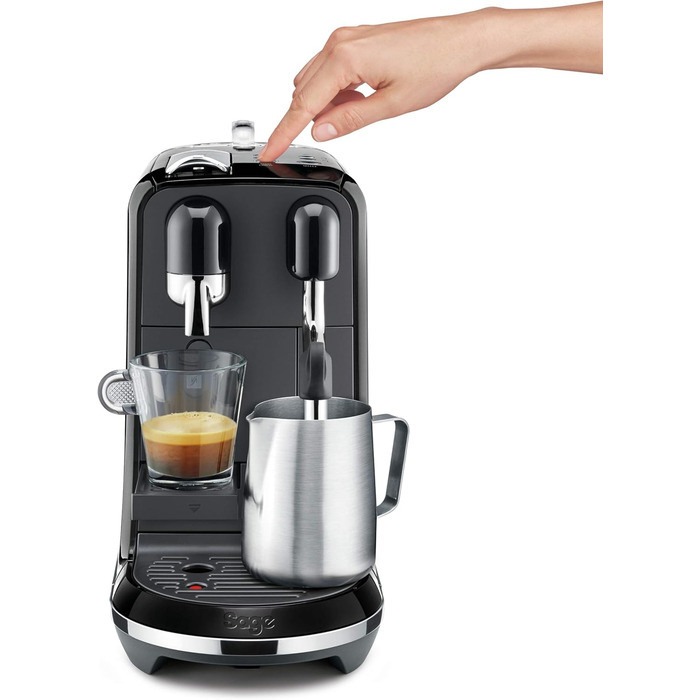 Кавоварка Sage Nespresso Creatista Uno від, SNE500BKS, глянцевий чорний