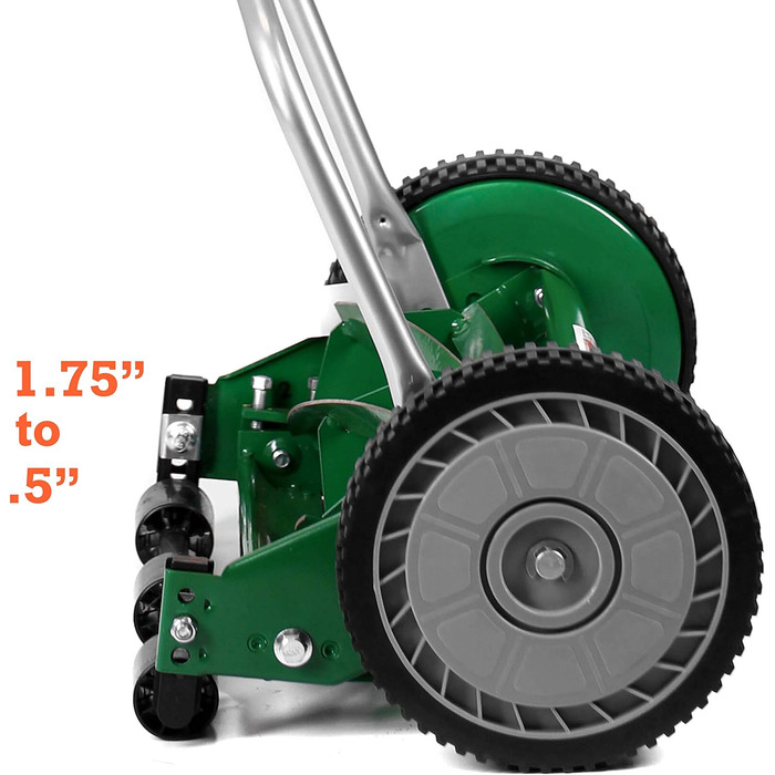 Газонокосарка Scotts 304-14S, 35,6 см, 5 лез, зелена 35,6 см, ручна котушка, Great States Outdoor Power Tools