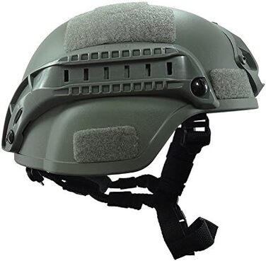 Шолом з бічною рейкою та кріпленням NVG FG, 2000 Style Softair Tactical Combat Army Military Airsoft Paintball