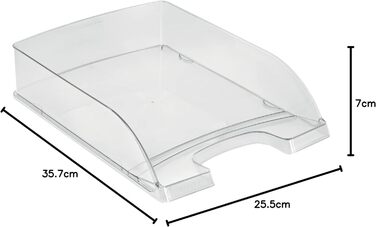 Лоток для листів Leitz стандартний A4, упаковка з 5 шт. , серія Plus, 52270095 (прозорий, 5 шт. )