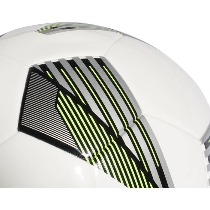 Екіпірування - Футбольні м'ячі Tiro Junior 290 грамів Lightball White / Black / Silver Met / Team Solar Green 5