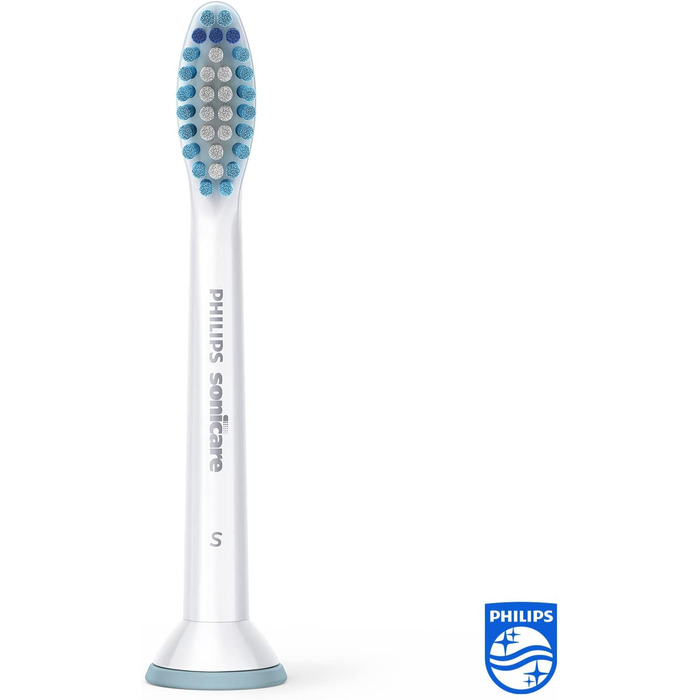 Насадки для зубних щіток Philips Sonicare Original S Sensitive Standard - 4 упаковки білого кольору (модель HX6054/07)