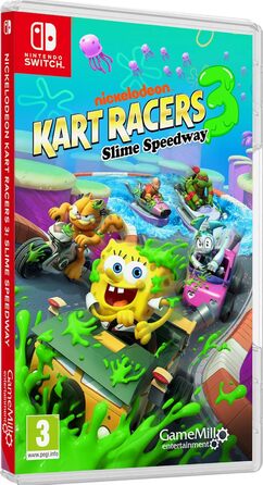 Відеофільм GameMill Entertainment Nickelodeon Kart Racers 3 Slime Speedway Nintendo Switch