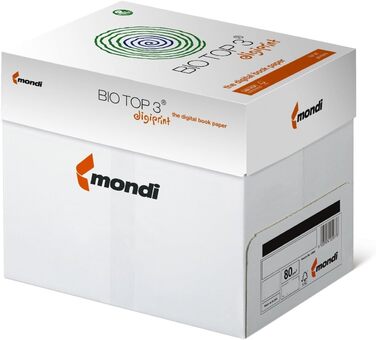 Папір для копіювання BioTop 3 Extra 80 г TCF від Mondi DIN A5-1000 аркушів BioTop3