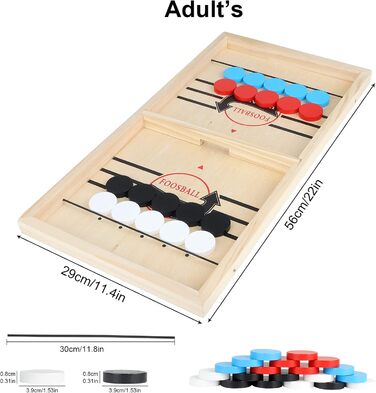 Швидка швидка гра, кумедна дерев'яна шайба з слінгом переможець настільна гра стіл батько-дитина інтерактивна іграшка партійна гра для дорослих