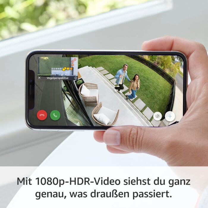 Акумулятор Ring Stick Up Cam Pro від Storeo Бездротова камера безпеки, відео 1080p HDR, 3D-детектор руху 30-денна безкоштовна пробна версія Ring Protect