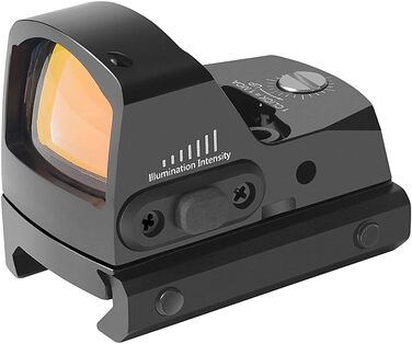 Приціл Paike Red Dot Sight з відкритою оптикою, 3,5 МОА, приціл з червоною крапкою та кріпленням 20 мм