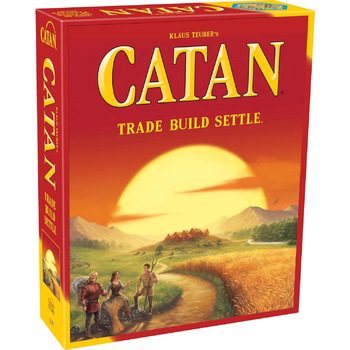 Настільна гра, англійська - англійська мова один розмір Катан, 3071 - The Settlers of Catan