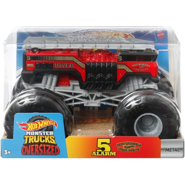 Машинка Hot Wheels 124 Monster Truck Big Car 5 Сигналізація